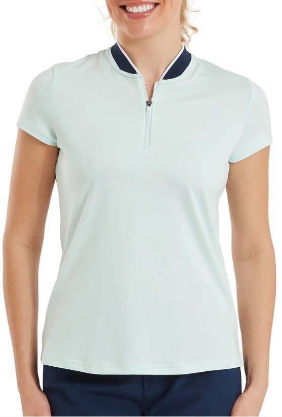 FootJoy Zip Blade polo femme, glacial blue