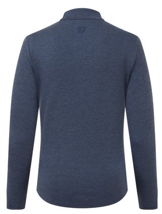FootJoy 1/4 Zip Blade Collar Midlayer sweat femme, navy/dusty violet/glacial blue