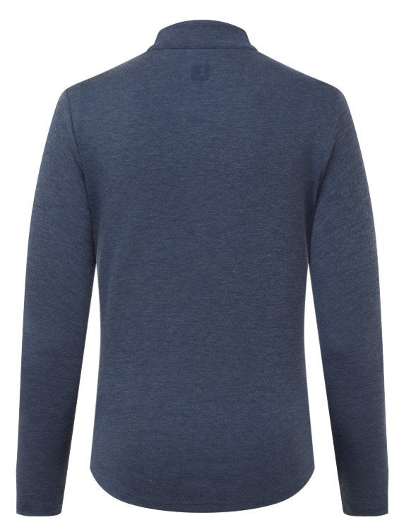 FootJoy 1/4 Zip Blade Collar Midlayer sweat femme, navy/dusty violet/glacial blue