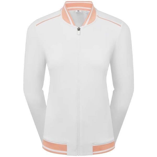 FootJoy Track veste femme, blanc/desert peach