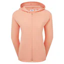 FootJoy Full-Zip Ottoman Hoodie sweat-shirt femme, desert peach