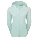 FootJoy Full-Zip Ottoman Hoodie sweat-shirt femme, glacial blue
