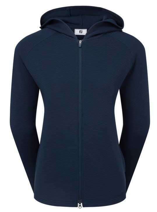 FootJoy Full-Zip Ottoman Hoodie sweat-shirt femme, navy