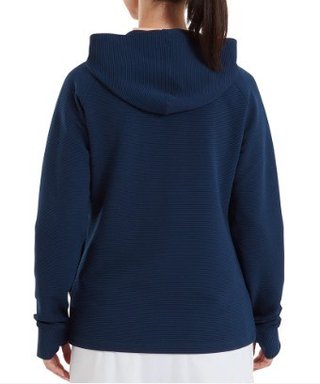 FootJoy Full-Zip Ottoman Hoodie sweat-shirt femme, navy