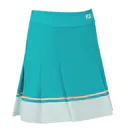 FootJoy Pleated jupe-short femme, tile blue/glacial blue