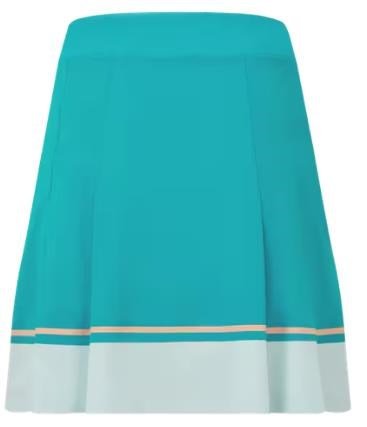 FootJoy Pleated jupe-short femme, tile blue/glacial blue