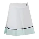 FootJoy Pleated jupe-short femme, blanc/marine