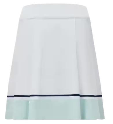 FootJoy Pleated jupe-short femme, blanc/marine