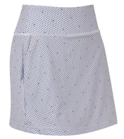 FootJoy Curve Geo Dot Aerial jupe-short femme, dusty violet/navy