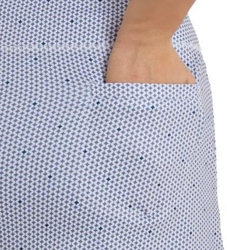 FootJoy Curve Geo Dot Aerial jupe-short femme, dusty violet/navy