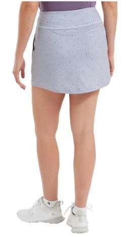 FootJoy Curve Geo Dot Aerial jupe-short femme, dusty violet/navy