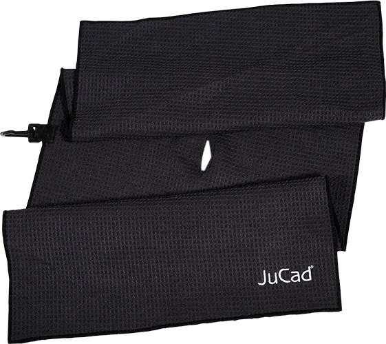 JuCad functional towel 40x80 cm serviette, noire