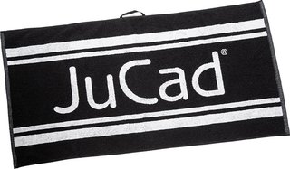 JuCad golf towel XXL Pro 50x100 cm serviette, noir