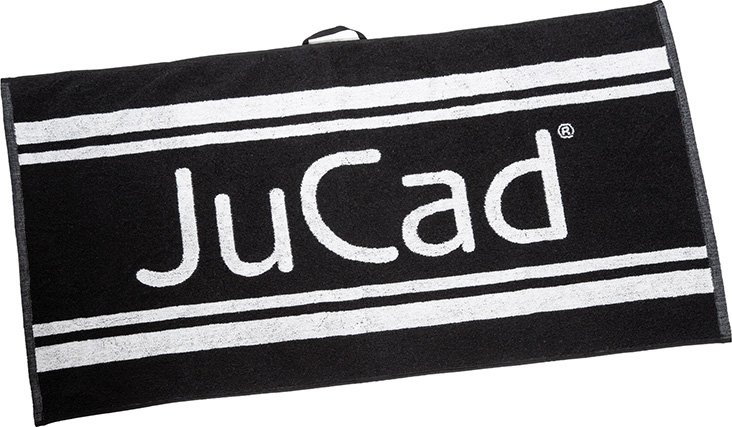 JuCad golf towel XXL Pro 50x100 cm serviette, noir