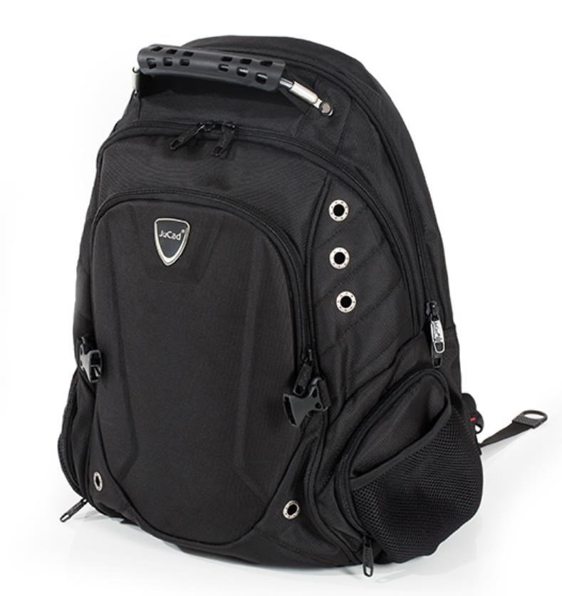 JuCad JuCad backpack with audio pocket sac, noir