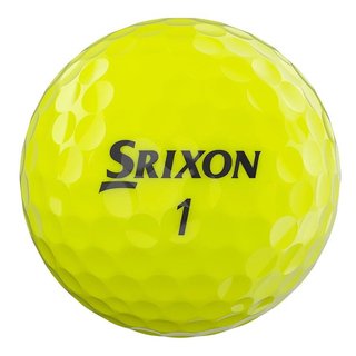 Srixon Q-Star Tour balles de golf 2026 (12 balles), jaunes