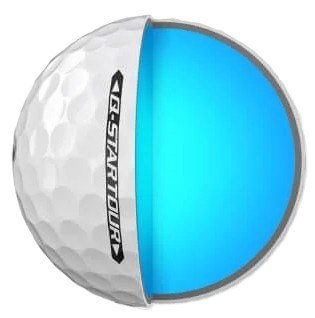 Srixon Q-Star Tour balles de golf 2026 (12 balles), jaunes