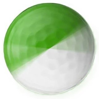 Srixon Q-Star Tour Divide balles de golf, blanc/lime