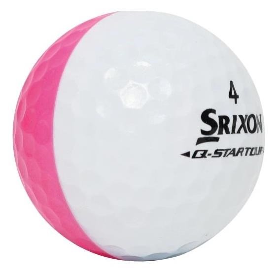 Srixon Q-Star Tour Divide 6 Multi balles de golf, mix de couleurs