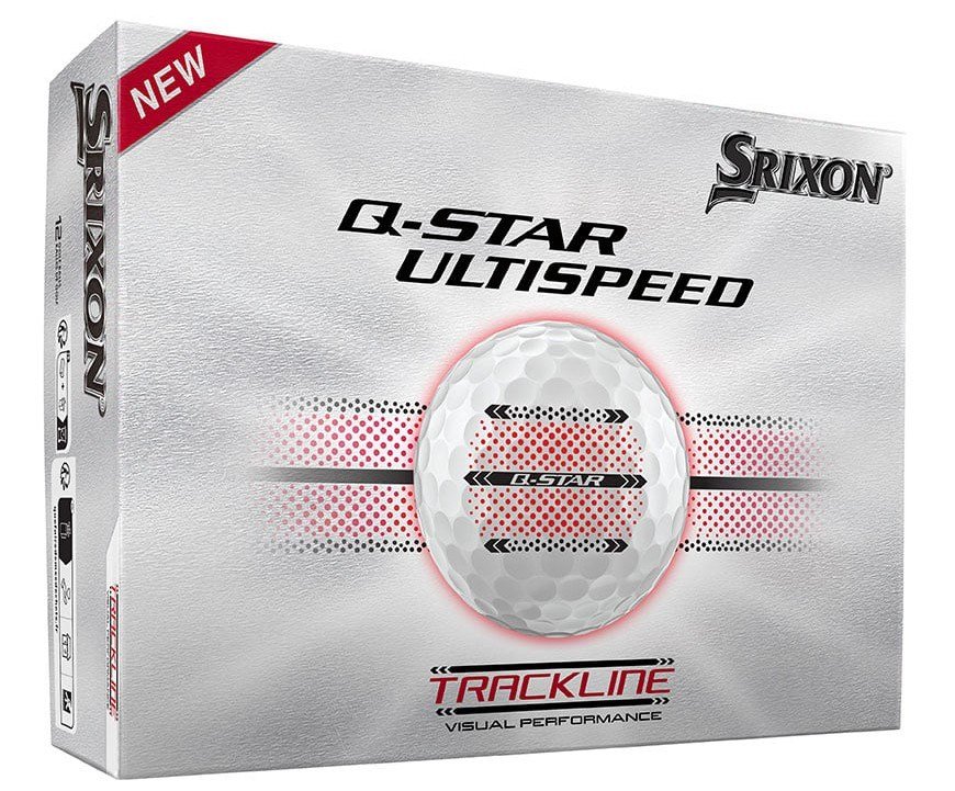 Srixon Q-Star Ultispeed Trackline balles de golf