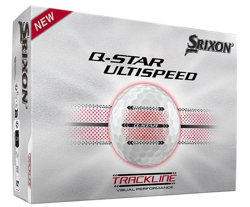 Srixon Q-Star Ultispeed Trackline balles de golf