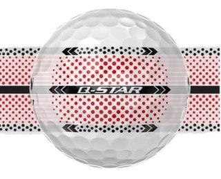 Srixon Q-Star Ultispeed Trackline balles de golf