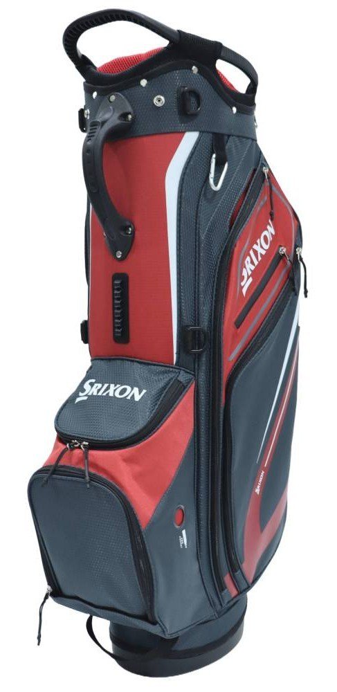 Srixon Saturday stand bag, charcoal/red