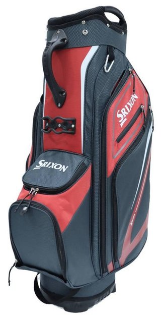 Srixon Friday cart bag, charcoal/rouge