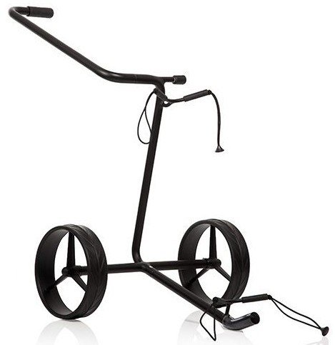 JuStar Black chariot manuel 2 roues, noir mat