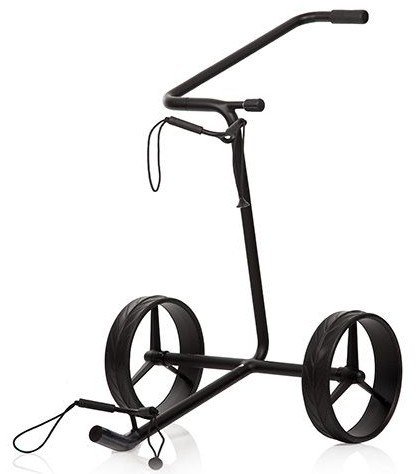 JuStar Black chariot manuel 2 roues, noir mat