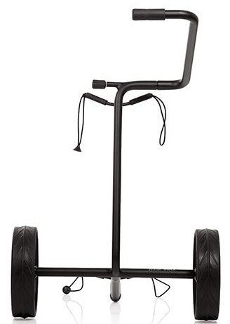 JuStar Black chariot manuel 2 roues, noir mat