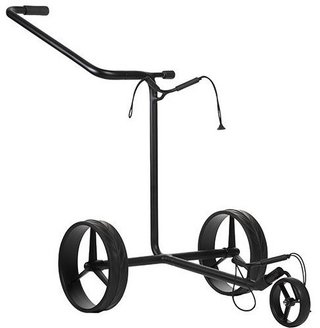 JuStar Black 3-Wheeled chariot manuel, noir mat