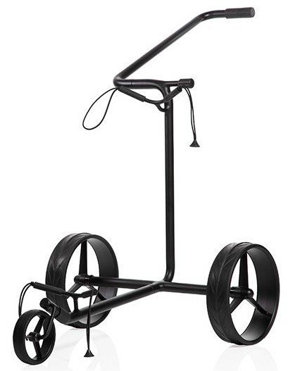 JuStar Black 3-Wheeled chariot manuel, noir mat