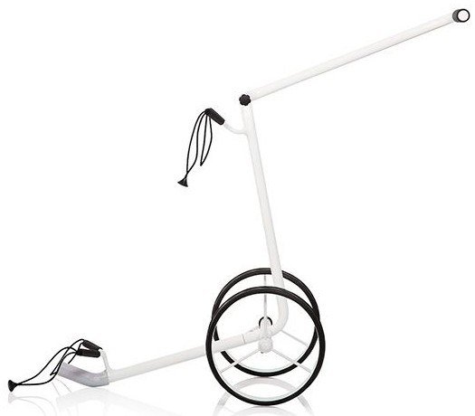 JuStar White chariot manuel, blanc brillant