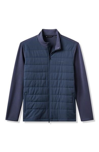 Travis Mathew Point of Sail Full-Zip veste homme, mood indigo