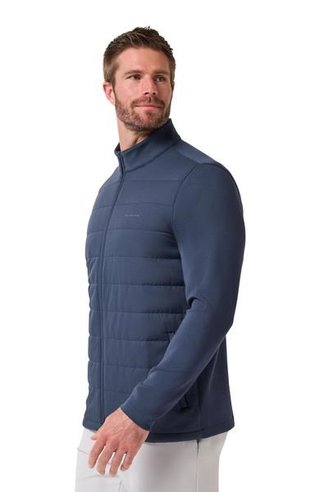 Travis Mathew Point of Sail Full-Zip veste homme, mood indigo