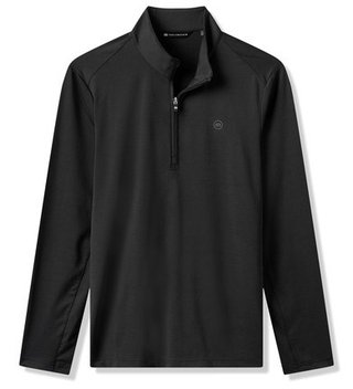 Travis Mathew Heater Pro 1/4Zip sweat-shirt homme, noir