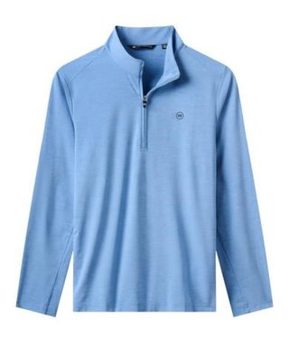 Travis Mathew Heater Pro 1/4Zip sweat homme, pacific coast