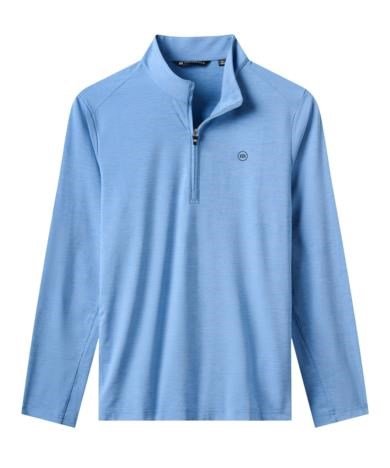 Travis Mathew Heater Pro 1/4Zip sweat homme, pacific coast