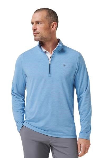 Travis Mathew Heater Pro 1/4Zip sweat homme, pacific coast