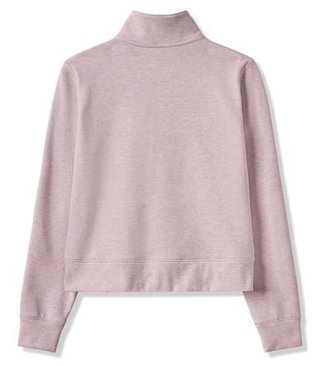 Travis Mathew Cloud Fleece Half-Zip sweat femme, heather violet ice