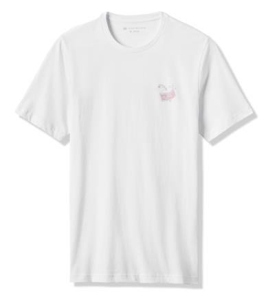 Travis Mathew Founding Member Tee t-shirt homme, blanc