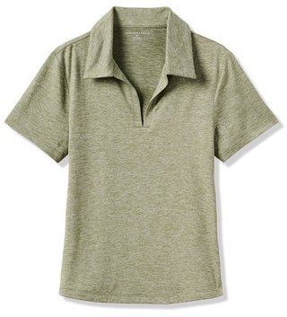 Travis Mathew Skyloft Light polo femme, heather oil green