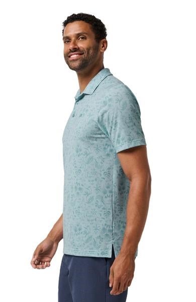 Travis Mathew Featherweight Paradise polo homme, forget me not