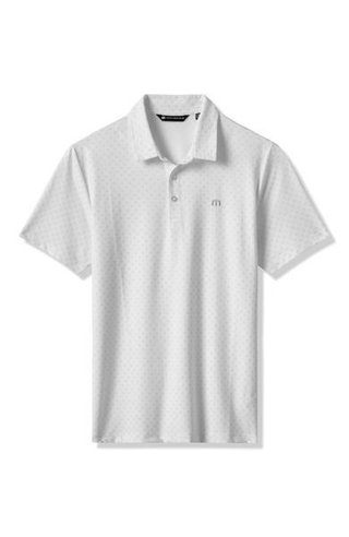 Travis Mathew Featherweight Salt Breeze polo homme, blanc