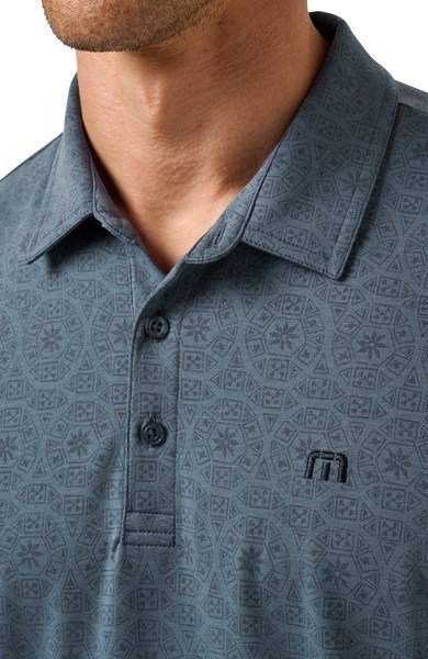 Travis Mathew Free Passage polo homme, bering sea