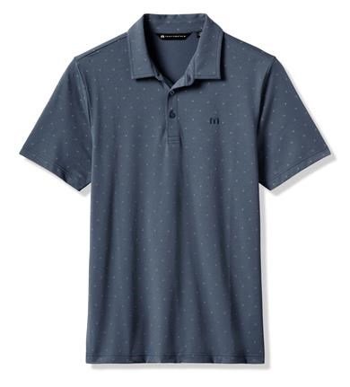 Travis Mathew Performance Jersey Wave polo homme, bering sea