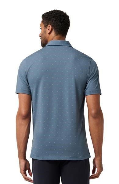 Travis Mathew Performance Jersey Wave polo homme, bering sea