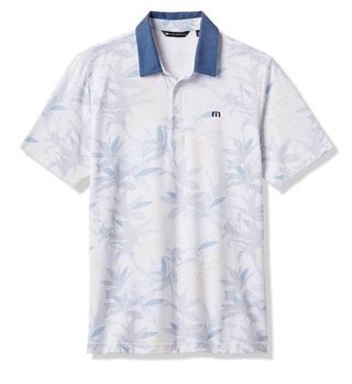 Travis Mathew Featherweight Drift polo homme, blanc