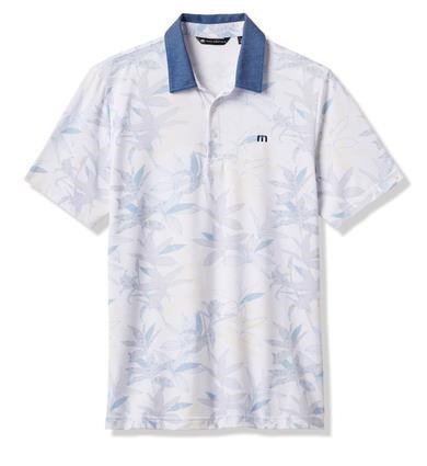 Travis Mathew Featherweight Drift polo homme, blanc